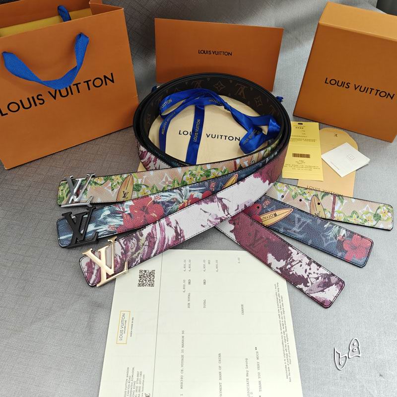 LV belt 38mmX90-125cm lb06