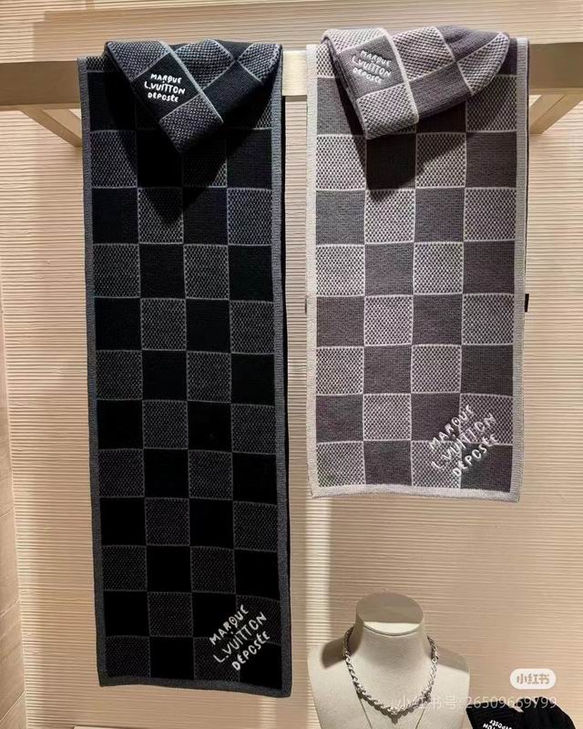 LV scarf 30X180cm 100%绵羊毛 E53