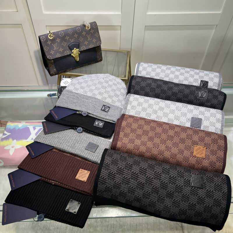 LV scarf hat 091001