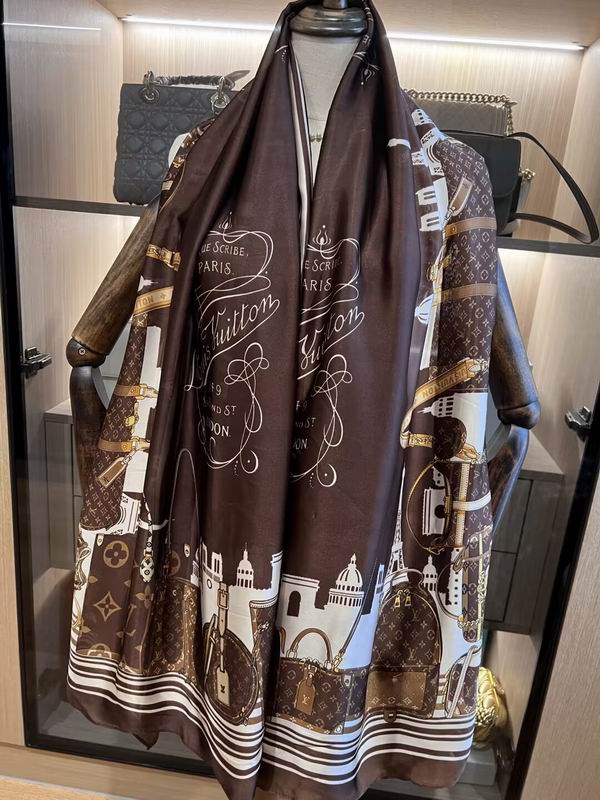 LV silk Scarf 180X90cm E030106