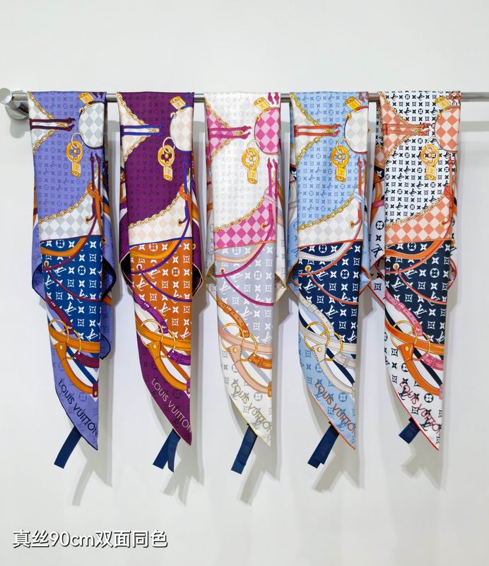 LV silk Scarf 90X90cm E011006