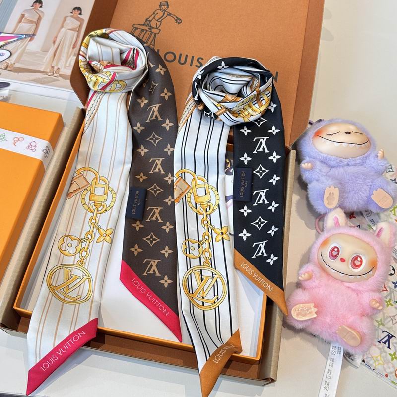 LV silk ribbon 120X5cm E030708