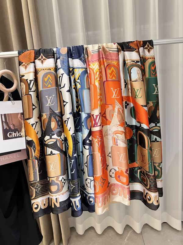 LV silk Scarf 180X90cm E030116