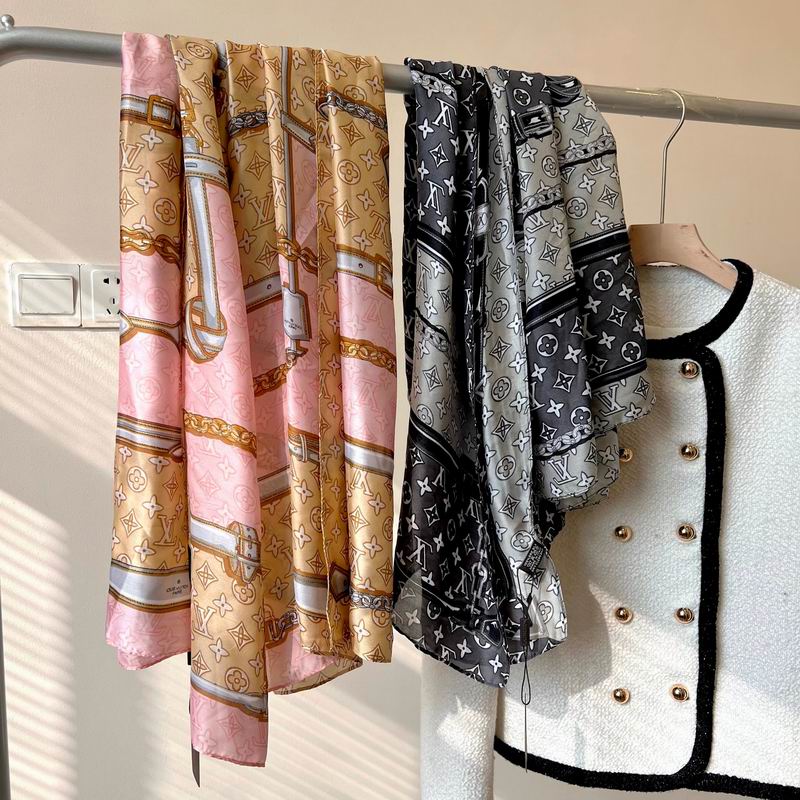 LV silk scarf 90-180cm E07
