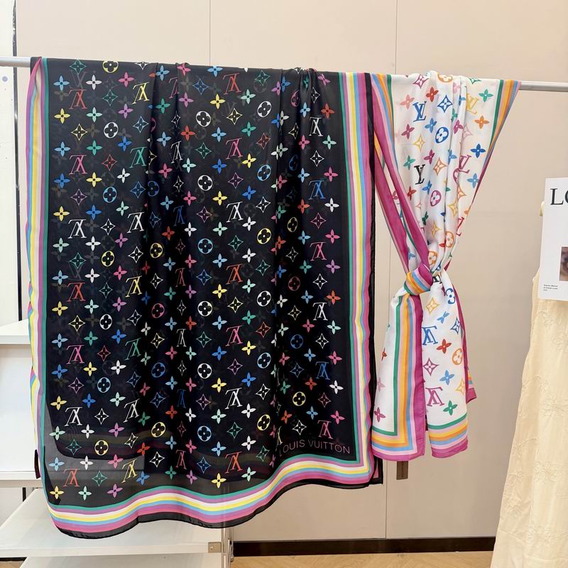 LV silk scarf 90-180cm E041849