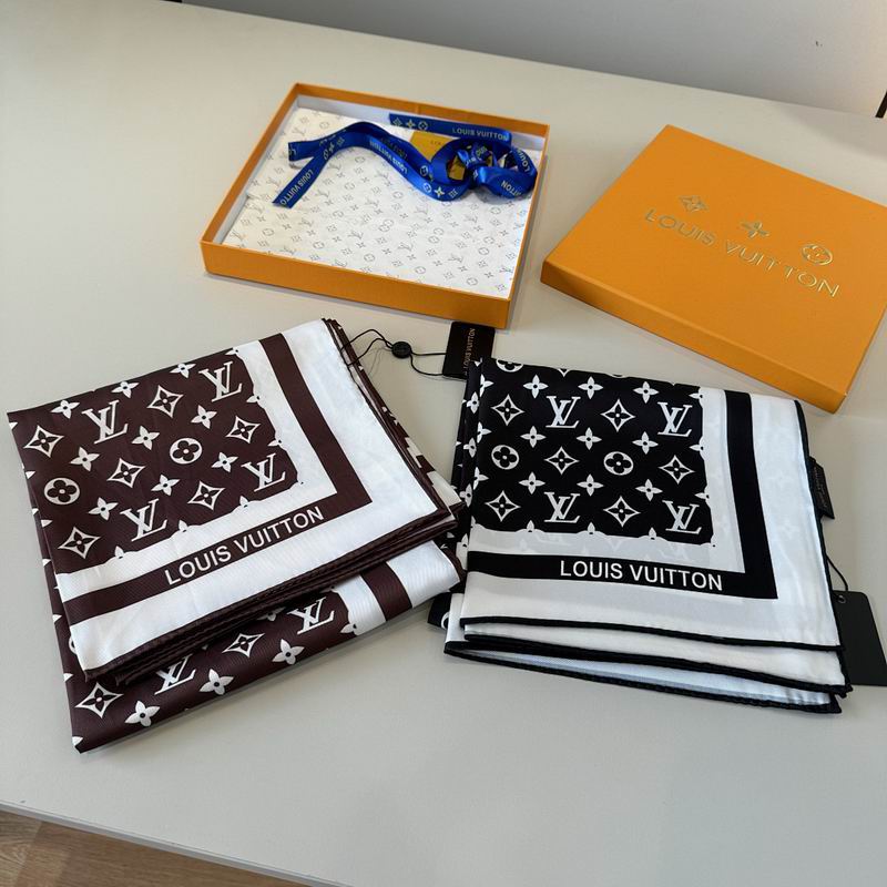 LV silk scarf hm14