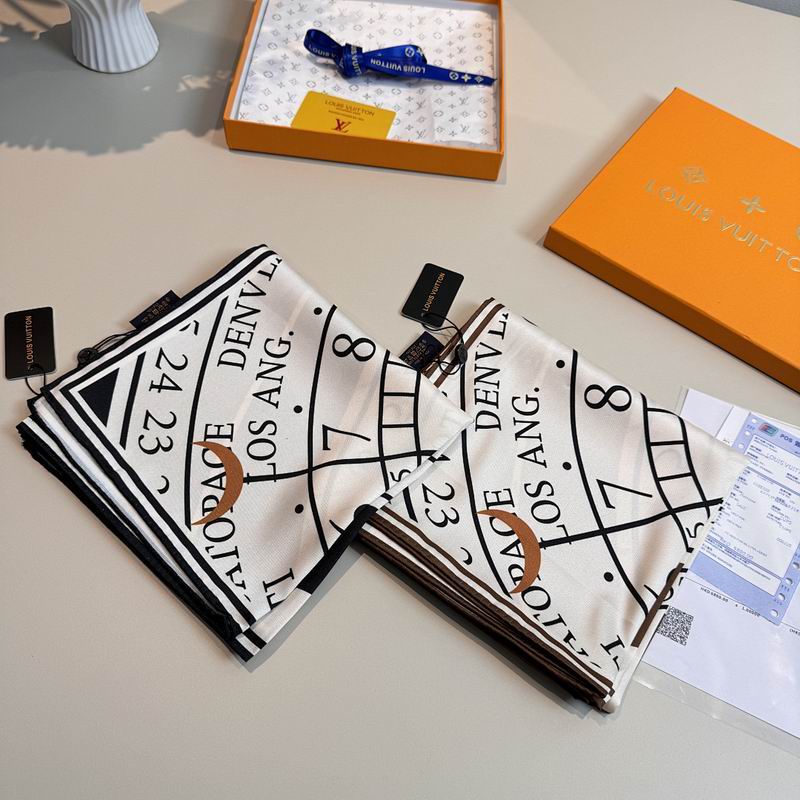 LV silk scarf hm08