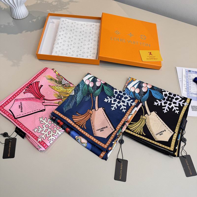 LV silk scarf hm06