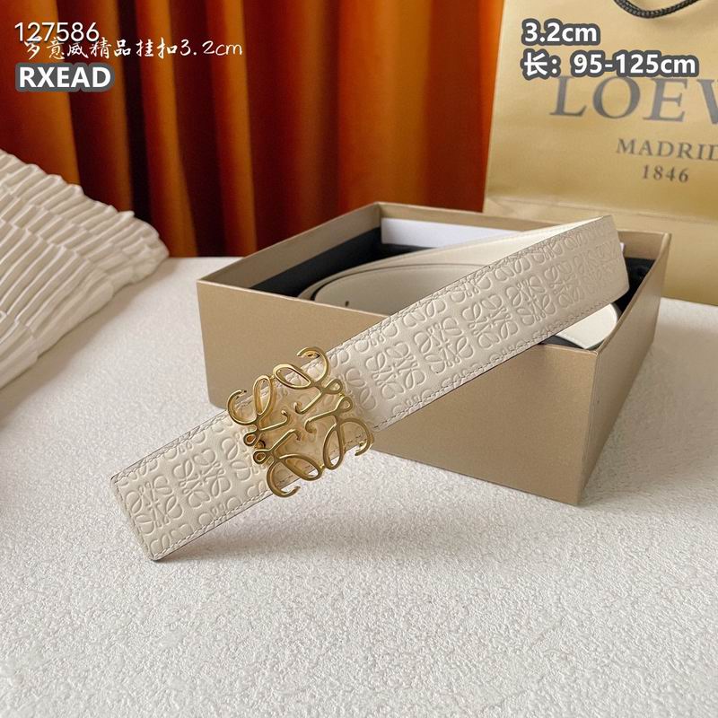 Loewe belt 32mmX95-125cm 8L04