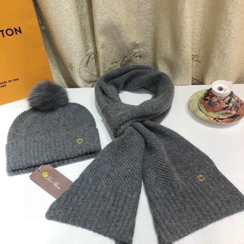 Loro Piana scarf hat hm01