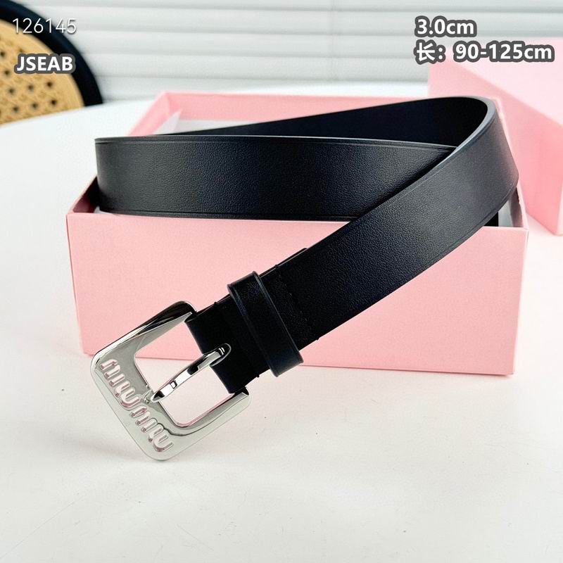 Miumiu belt 30mmX90-125cm 8L04
