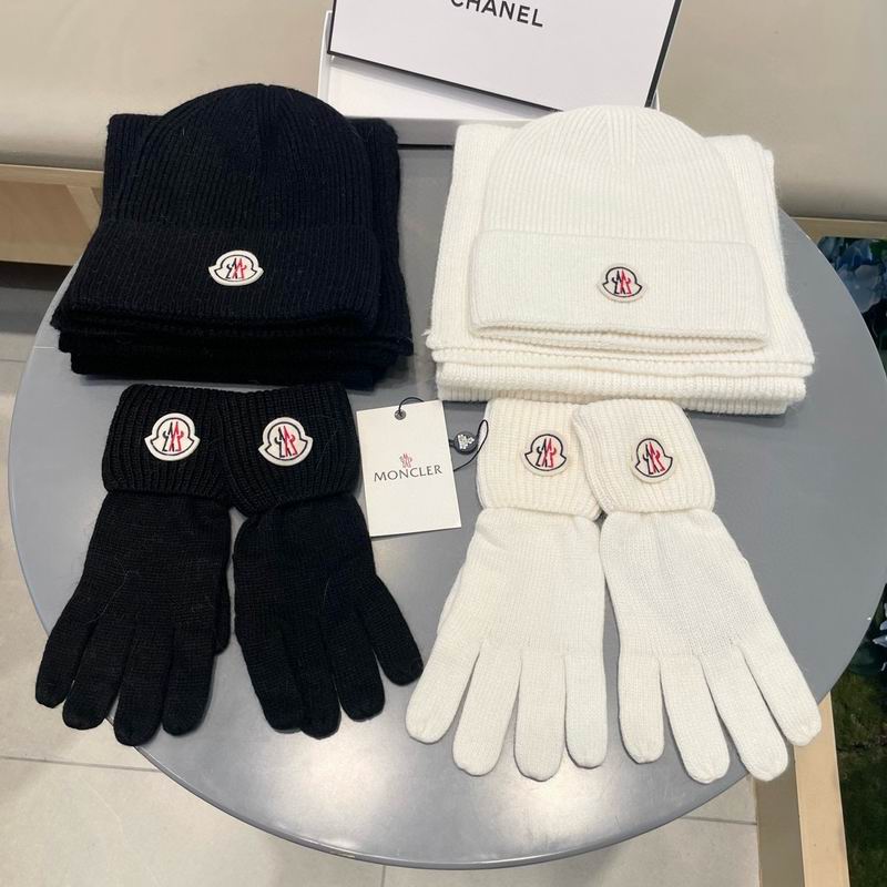Moncler Scarf Hat Gloves 121302