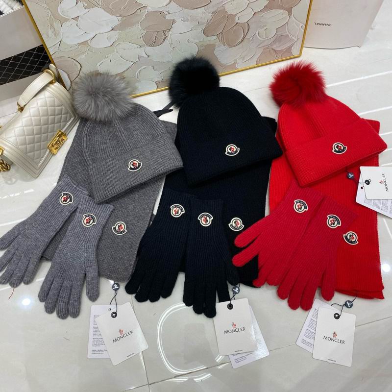 Moncler Scarf Hat Gloves hm27