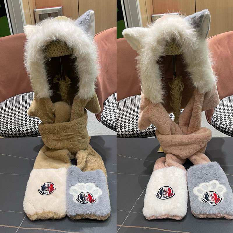 Moncler scarf hat 010403