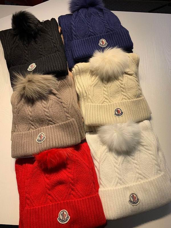 Moncler scarf hat hm49