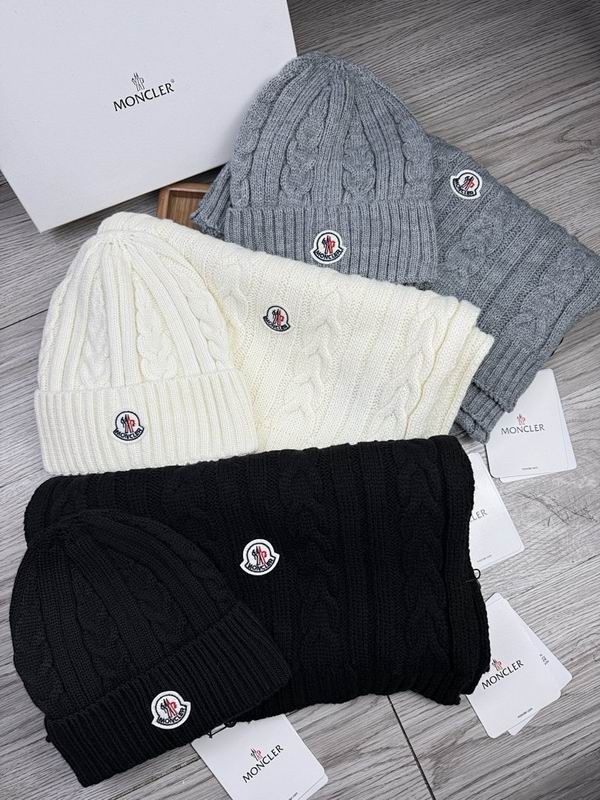 Moncler scarf hat hm53