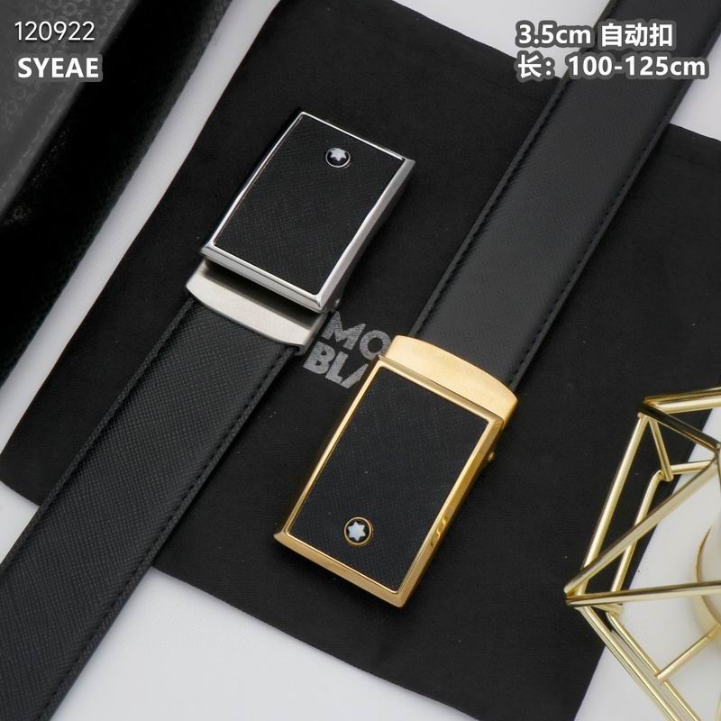 Montblanc belt 自动扣 35mmX100-125cm 8L072009