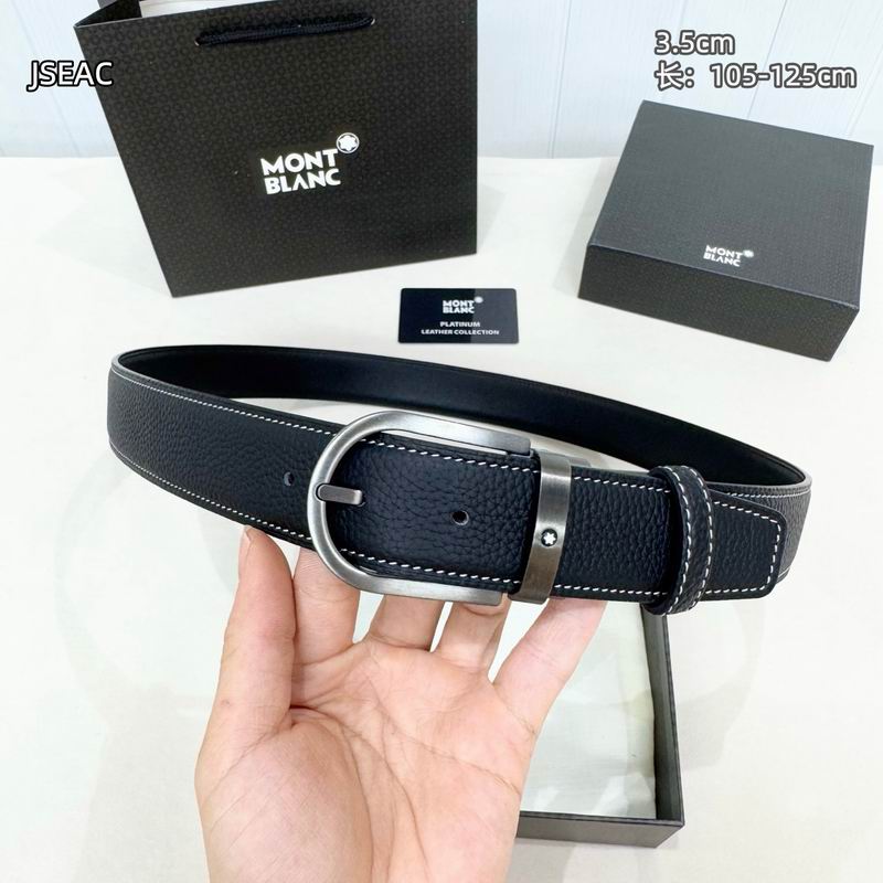 Montblanc belt 35mm（自动扣）X105-125cm 8L90