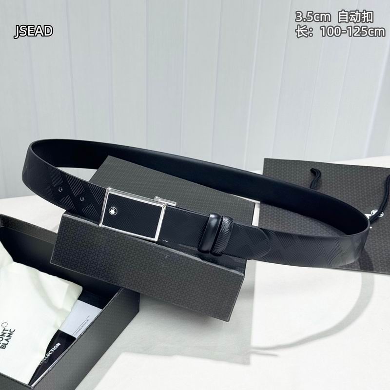 Montblanc belt 35mm（自动扣）X105-125cm 8L91