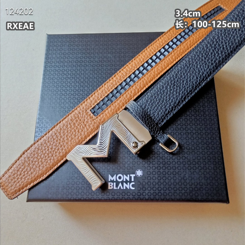 Montlanc belt 34mmX100-125cm 8L13