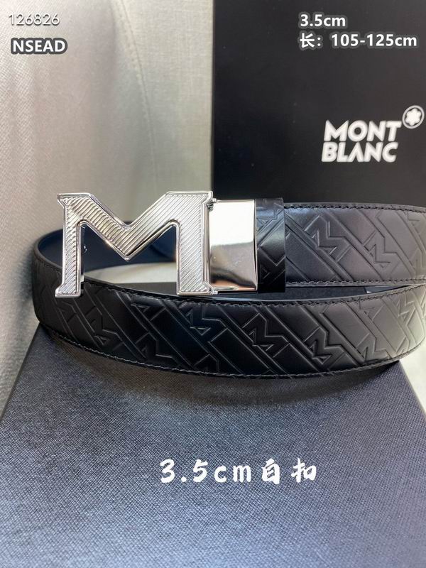 Montlanc belt 35mmX105-125cm 8L60