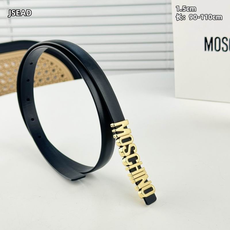 Moschino belt 15mmX90-110cm 8L01