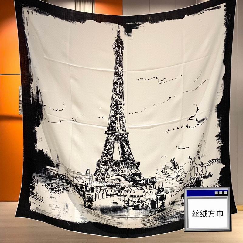 Other scarf 133X135cm 70%山羊绒 30%桑蚕丝 E14