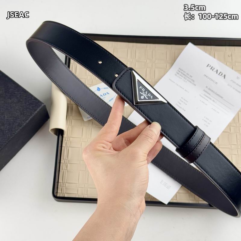 Prada belt 35mmX100-125cm 8L66