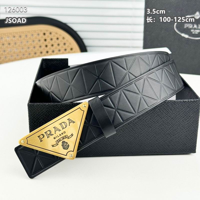Prada belt 35mmX100-125cm 8L36