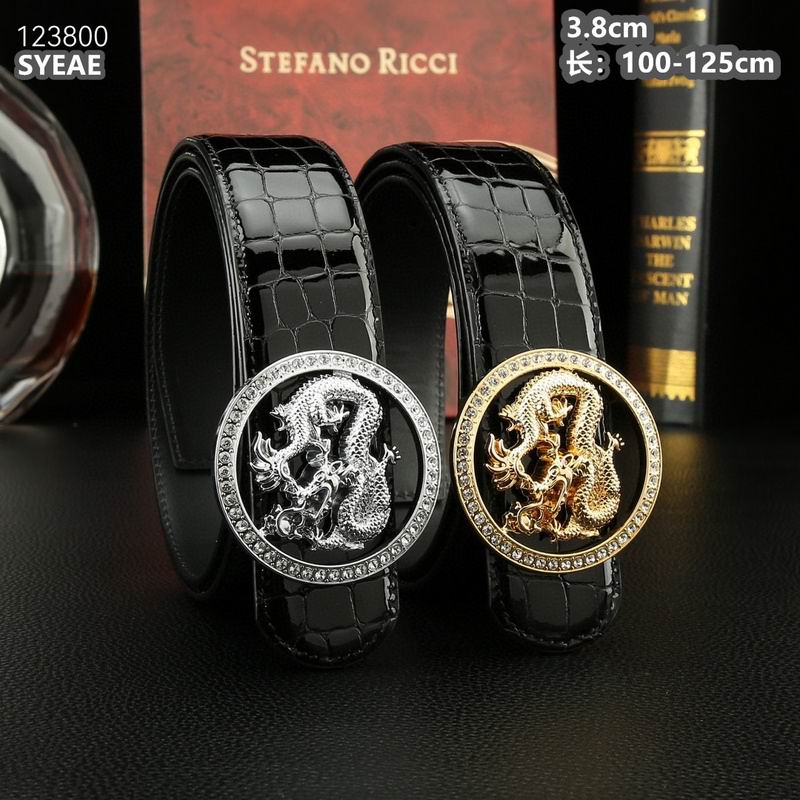 Stefano belt 38mmX100-125cm 8L07