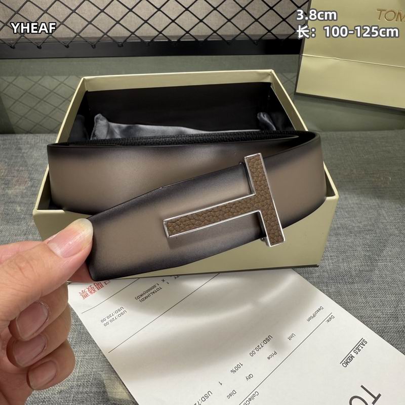 Tom Ford belt 38mmX100-125cm 8L36