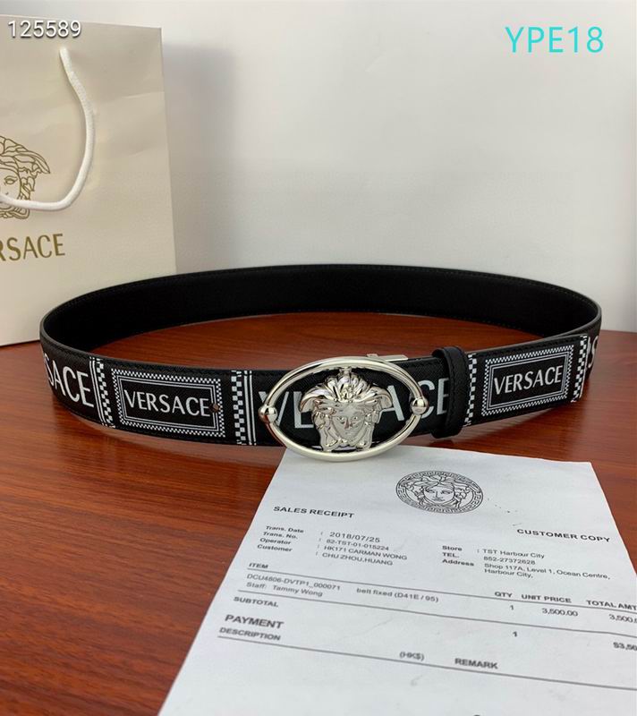 Versace belt 38mmX95-125cm XH02
