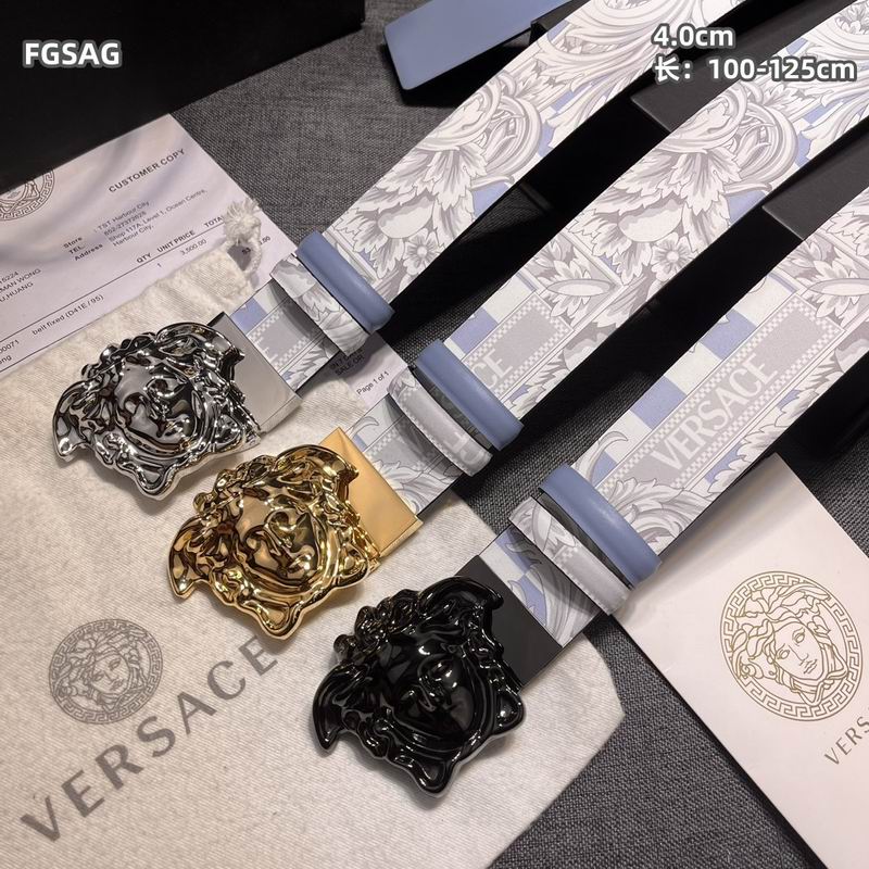 Versace belt 40mmX100-125cm 8L130