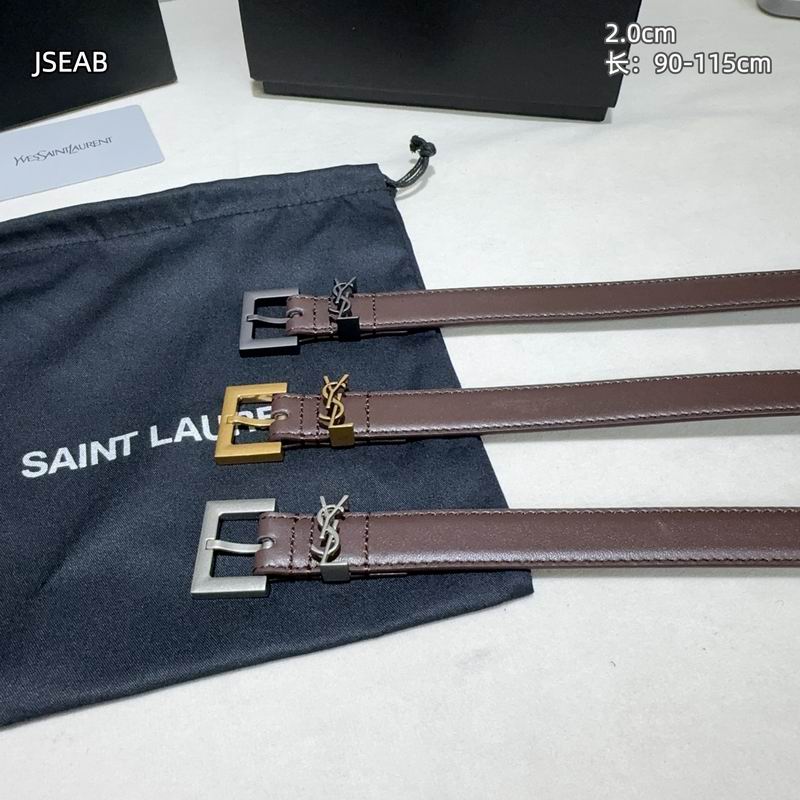 YSL belt 20mmX90-115cm 8L10