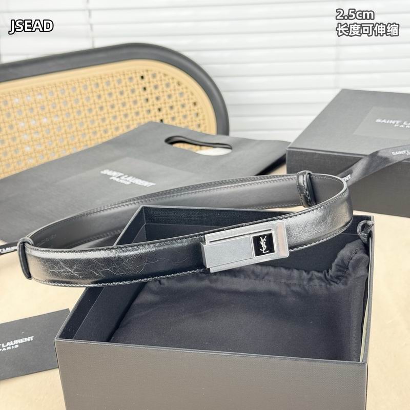 YSL belt 25mm伸缩长短 8L04
