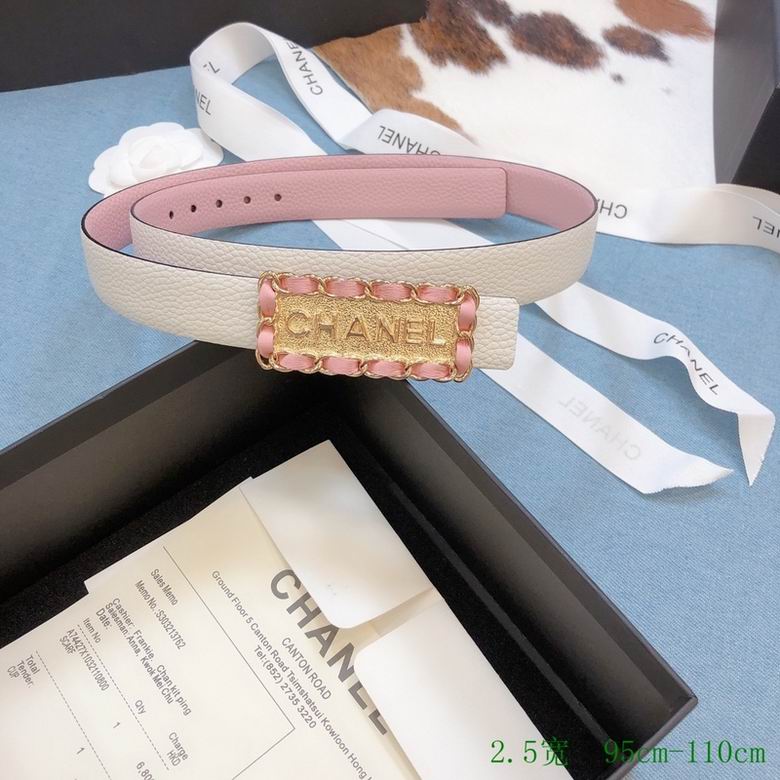 Chanel Belt 25mmX95-110CM 7D (6)