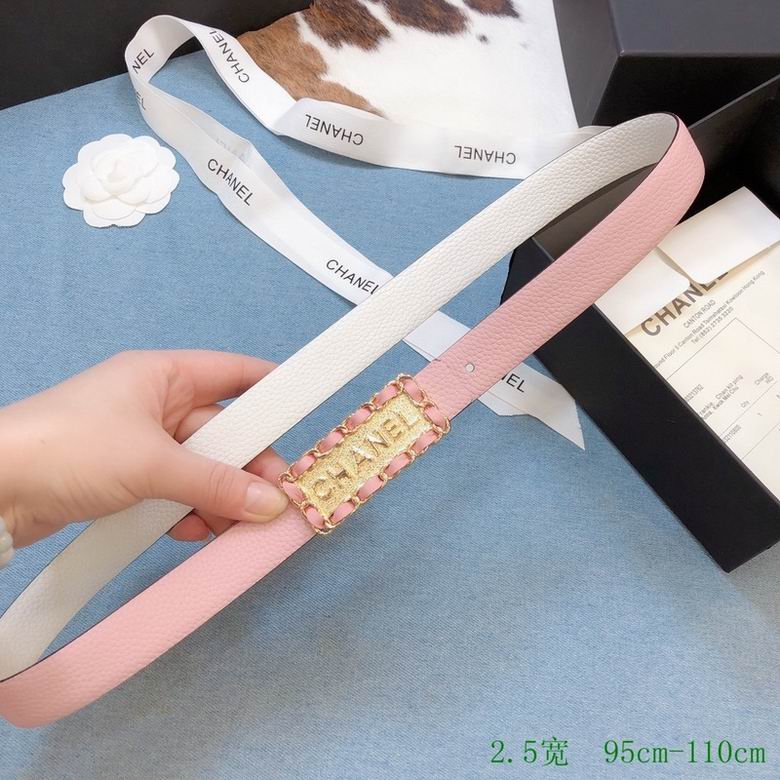 Chanel Belt 25mmX95-110CM 7D (7)