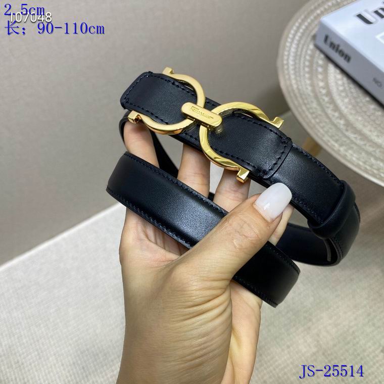 Ferragamo Belt 25mm 90-110cm 8L12 (6)