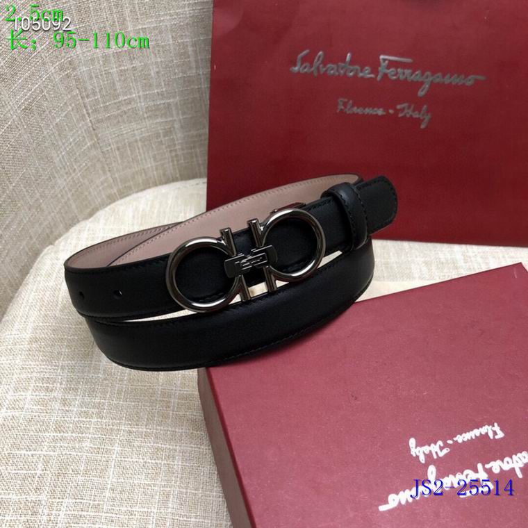 Ferragamo Belt 25mm 95-110cm 8L02 (10)