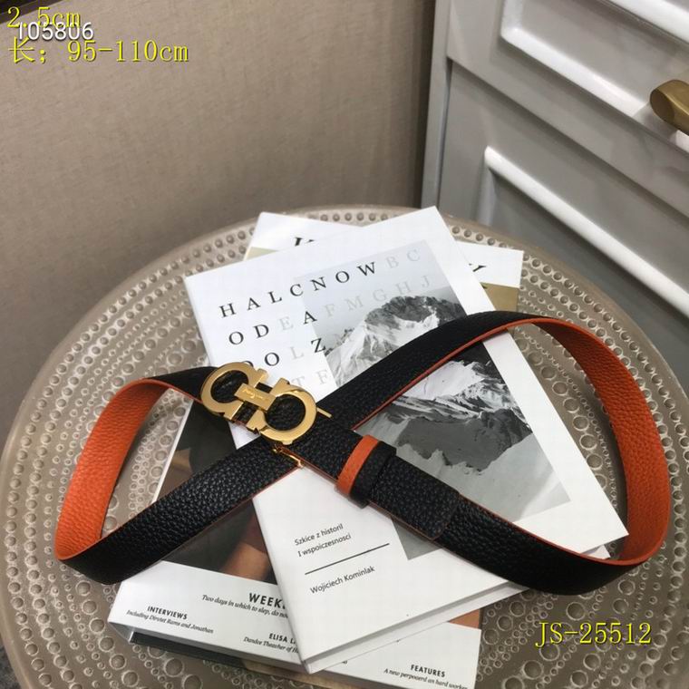 Ferragamo Belt 25mm 95-110cm 8L04 (1)