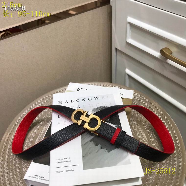 Ferragamo Belt 25mm 95-110cm 8L04 (25)