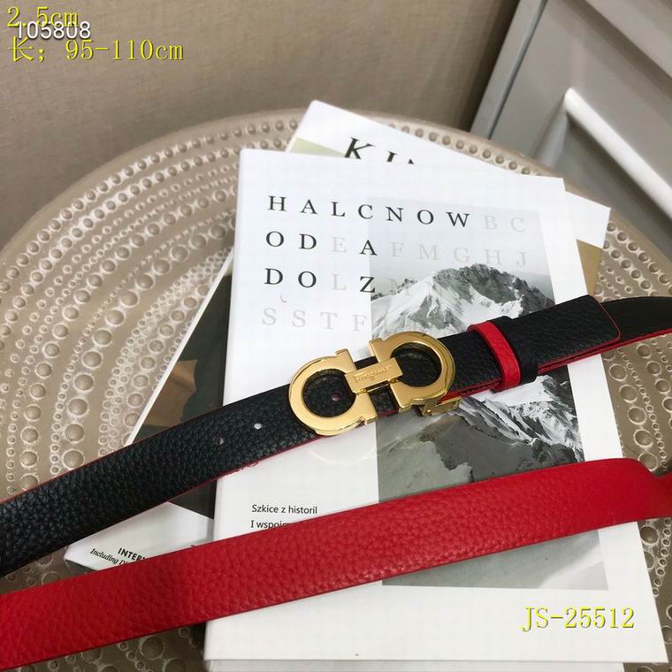 Ferragamo Belt 25mm 95-110cm 8L04 (26)