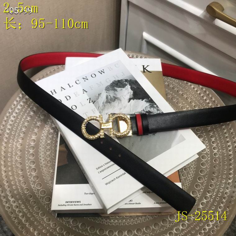 Ferragamo Belt 25mm 95-110cm 8L05 (10)