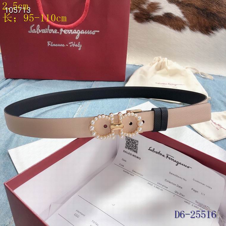 Ferragamo Belt 25mm 95-110cm 8L06 (23)