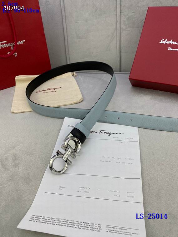 Ferragamo Belt 25mm 95-110cm 8L11 (14)