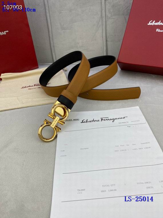 Ferragamo Belt 25mm 95-110cm 8L11 (20)