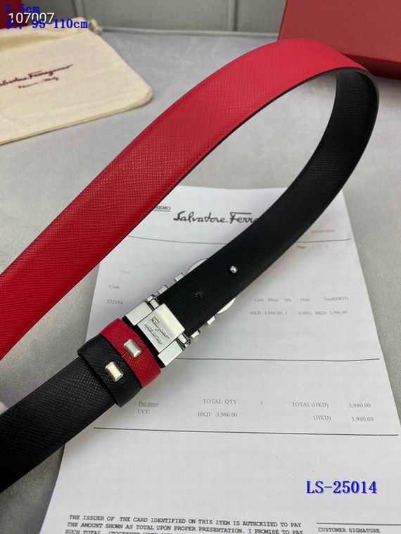 Ferragamo Belt 25mm 95-110cm 8L11 (24)