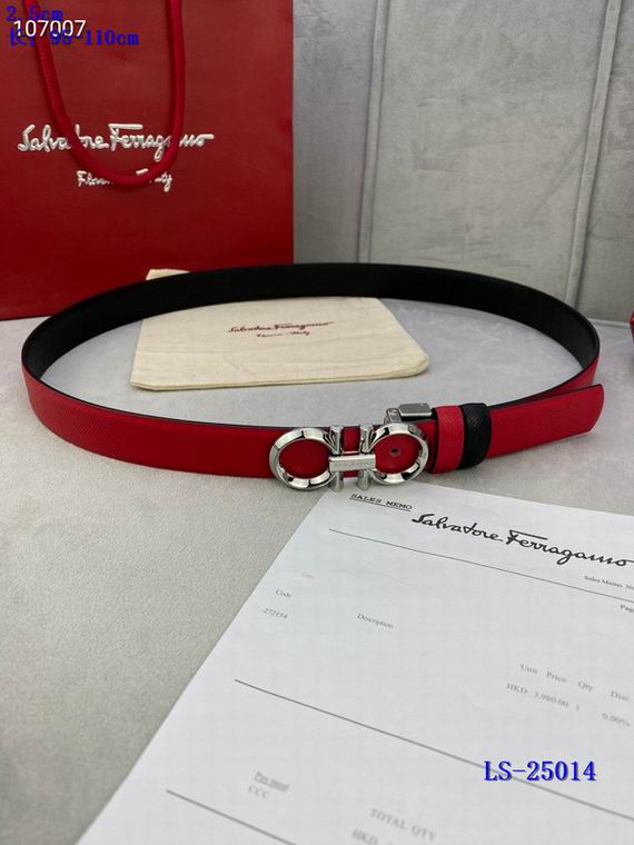 Ferragamo Belt 25mm 95-110cm 8L11 (26)