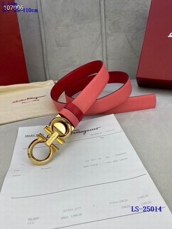 Ferragamo Belt 25mm 95-110cm 8L11 (3)