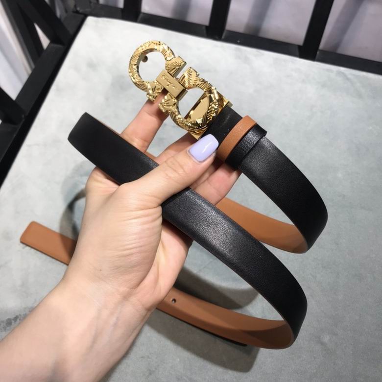 Ferragamo Belt 25mmx95x110cm 7D (119)